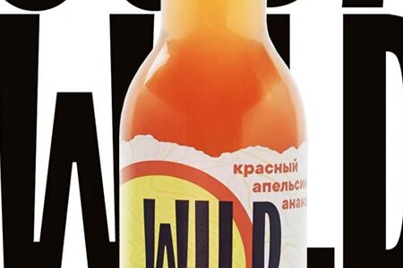 Лимонад Wild Soda апельсин-ананас