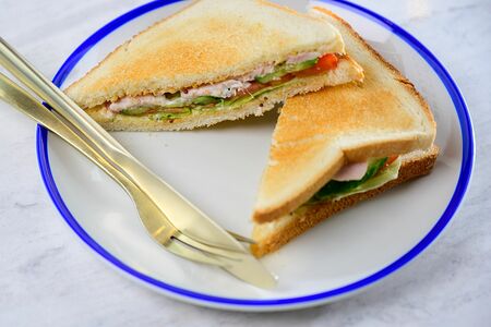 Тосты с индейкой