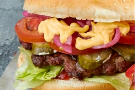 Бургер с говядиной