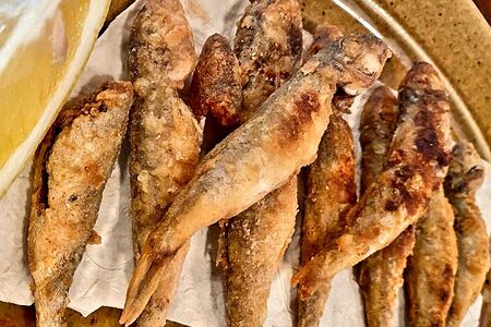 Барабулька черноморская жареная