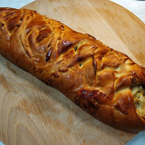 Пирог с палтусом