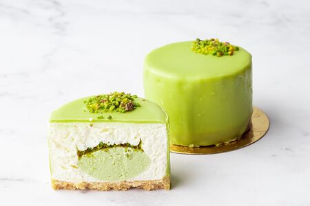 Чизкейк фисташковый