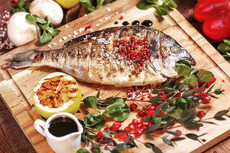 Дорадо на углях