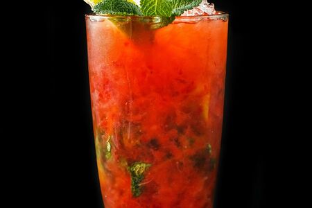 Мохито клубничный