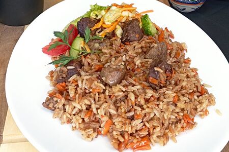 Плов из говядины