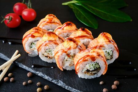 Запечённая Филадельфия с угрём