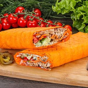 Шаурма с сырным лавашом Острая