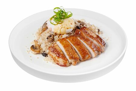 Курица с рисом по-японски
