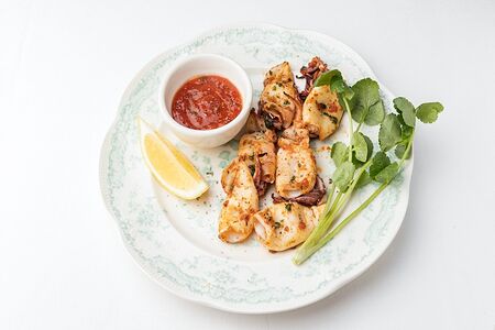 Сувлаки кальмар