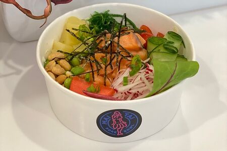 Поке Лосось на киноа