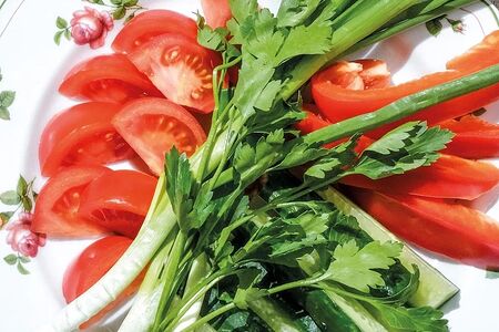 Овощная тарелка