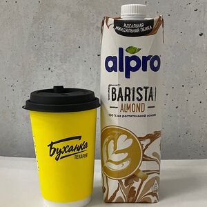 Кофе Латте на миндальном молоке