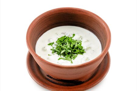 Окрошка с говядиной