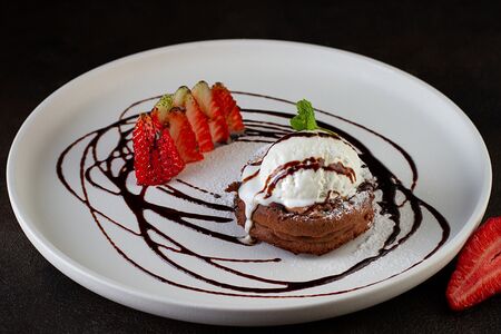 Шоколадный фондан