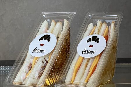 Сэндвич с ветчиной и сыром