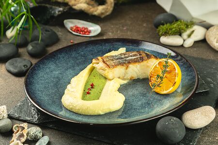 Треска с пюре