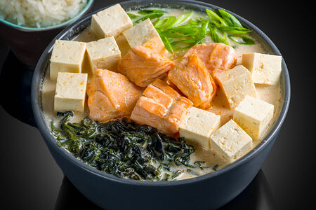 Суп Сливочный с лососем