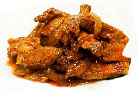 Поджарка из свинины