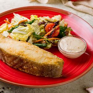 Стейк из палтуса