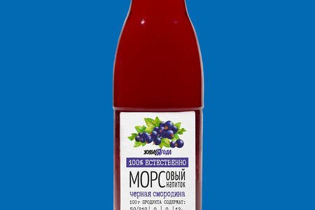 Морс Живая ягода черносмородиновый
