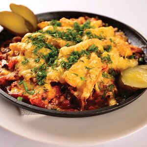 Шкворчащая сковорода