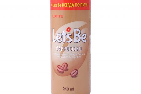 Кофе Cappuccino Lotte Lets be