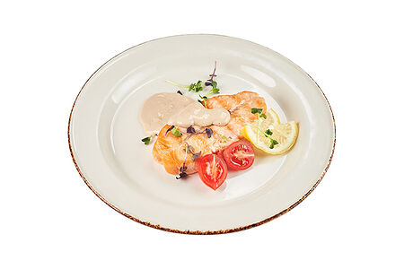 Стейк лосося