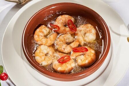 Креветки аль ахильо