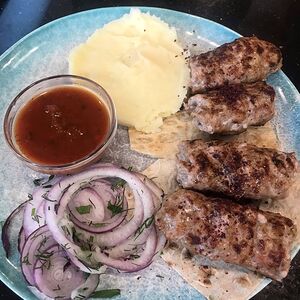 Люля-кебаб из свинины