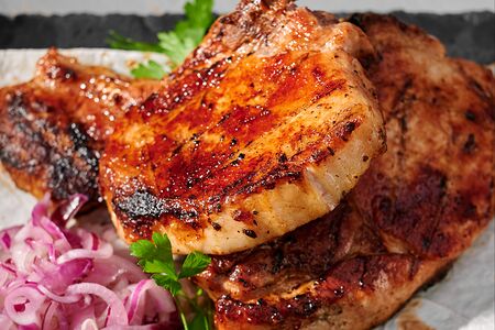 Шашлык из cвинoй корейки