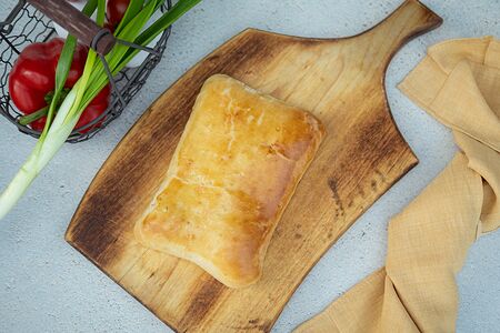 Кулебяка с капустой