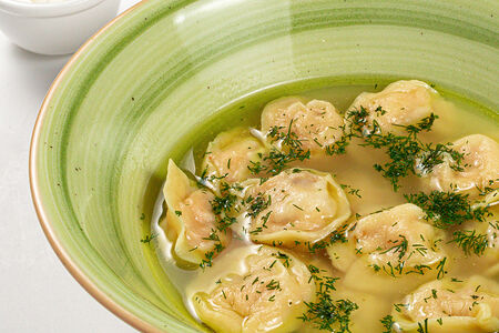 Сочные пельмени с курицей