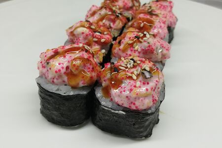 Запечённый с мидиями