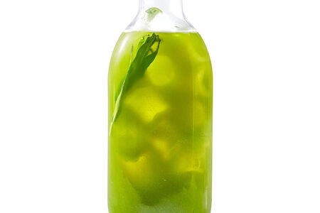 Тархун и зеленый горошек