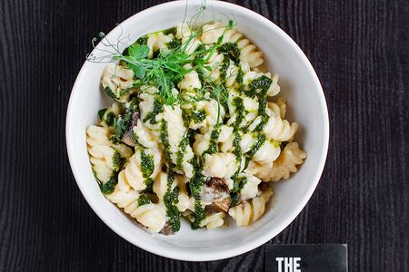 Мак & Чиз с курицей и шампиньонами