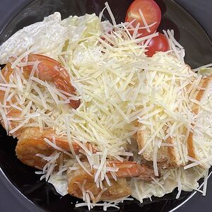 Цезарь с креветками