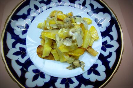 Картошка с грибами