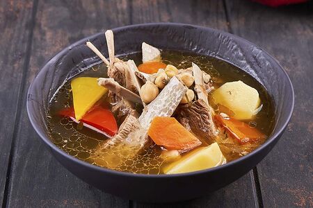 Шурпа из баранины по-афгански