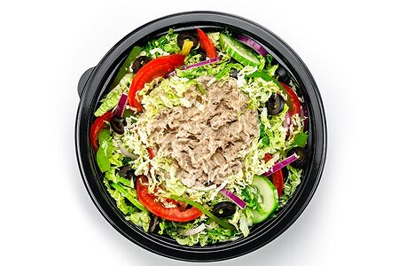 Салат с тунцом