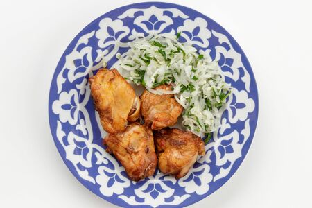 Шашлык из куриного бедра