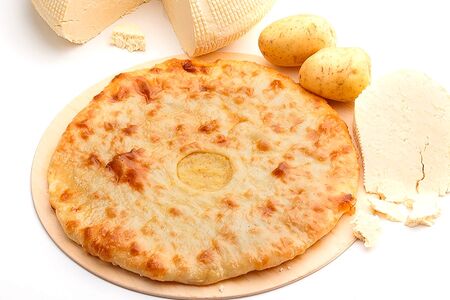 Пирог с картофелем и сыром