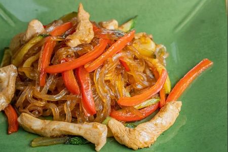 Лапша Харусами с курицей