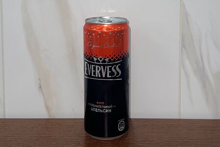 Газированный напиток Evervess Апельсин