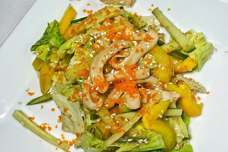 Салат Пикантный с кальмаром
