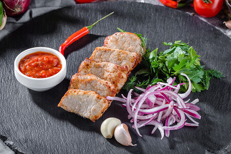 Шашлык из телячьей мякоти