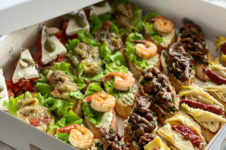 Платер Постных брускетт