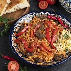 Лагман жареный