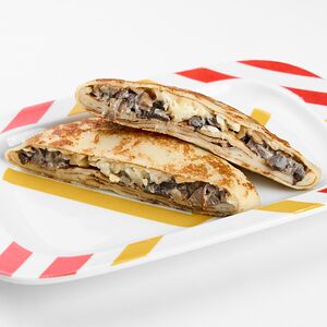 С грибным жюльен и сыром