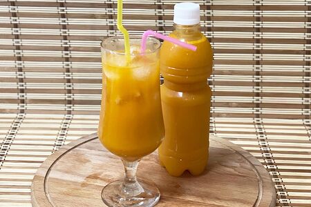 Морс облепиховый собственного приготовления