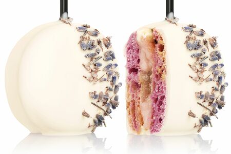 Шокобон Лаванда с лимоном в белом шоколаде